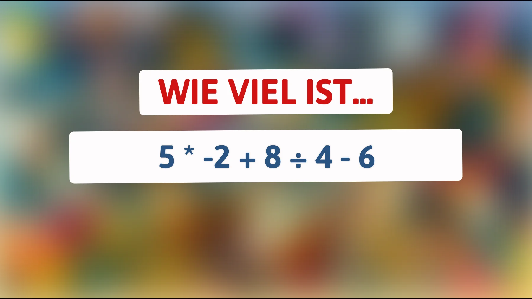 Diese Mathe-Challenge knacken nur die Klügsten: Kannst du das Rätsel lösen?"