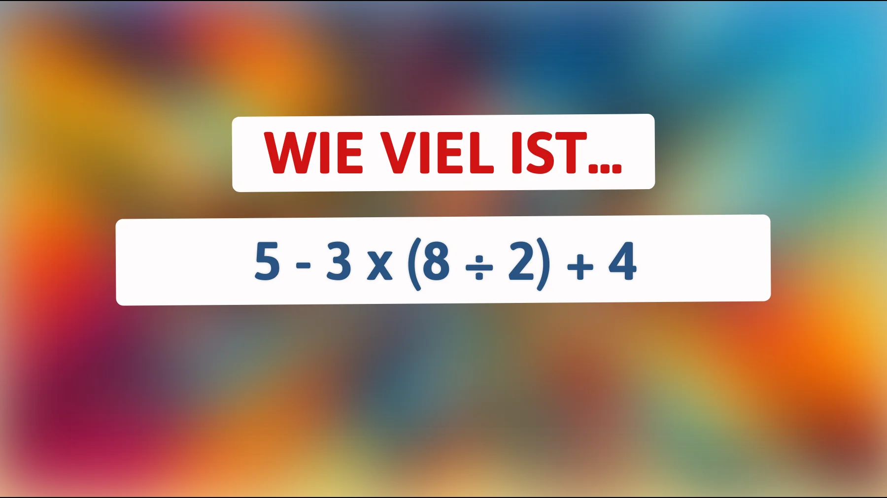 Hast du den Verstand, um dieses Mathe-Rätsel für Superhirne zu lösen?"