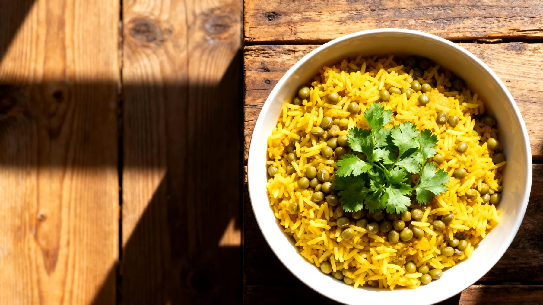 Kitchari (indisches Mungbohnen-Reis-Gericht)"