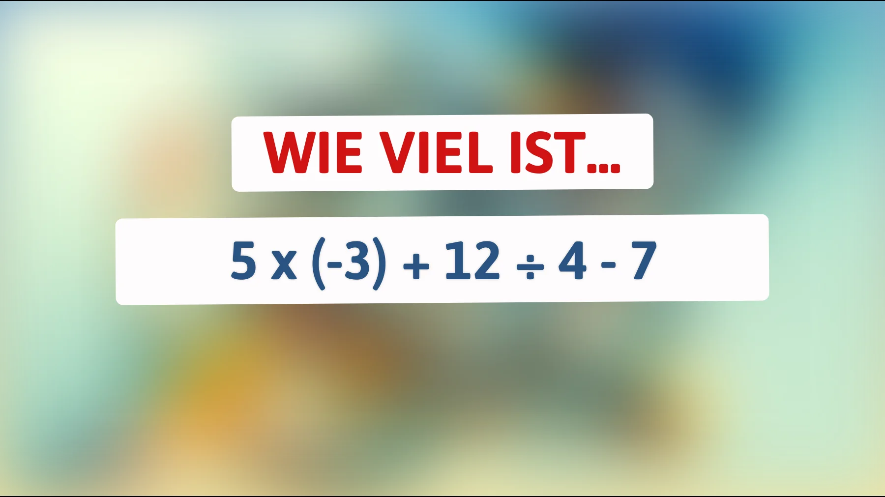 Nur 1% können dieses mathematische Rätsel für Genies lösen – gehörst du dazu?"