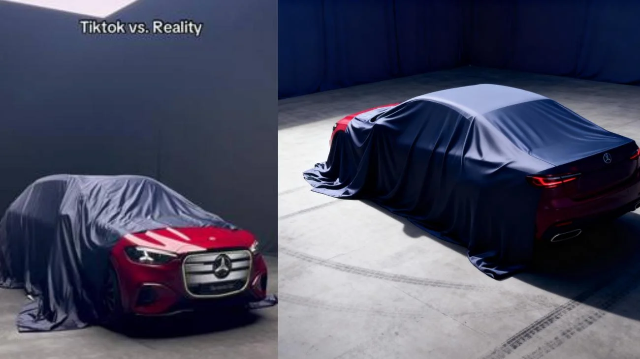 BTS der brandneuen elektrischen GLC Enthüllung #MercedesBenz #fyp"